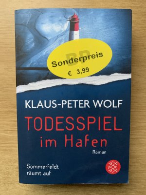 gebrauchtes Buch – Klaus-Peter Wolf – Todesspiel im Hafen - Sommerfeldt räumt auf