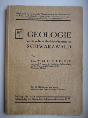 Geologie links und rechte der Eisenbahn im Schwarzwald