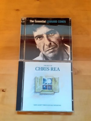 CD Lot: LEONARD COHEN - The Essential 2CDs +++ CHRIS REA - The Best Of CD