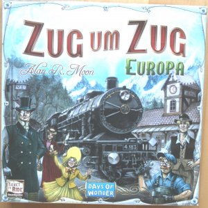 neues Spiel – Alan R. Moon – Zug um Zug Europa