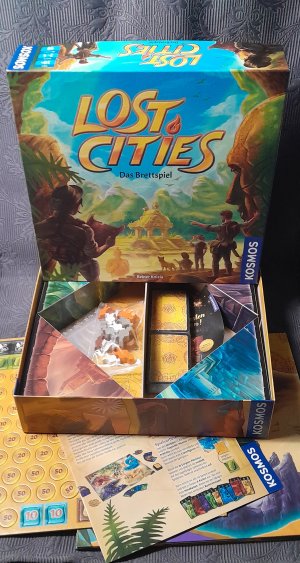 gebrauchtes Spiel – Reiner Knizia – Lost & Cities