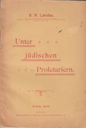 Unter jüdischen Proletariern