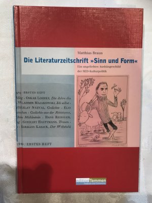 Die Literaturzeitschrift 'Sinn und Form' - Ein ungeliebtes Aushängeschild der SED-Kulturpolitik