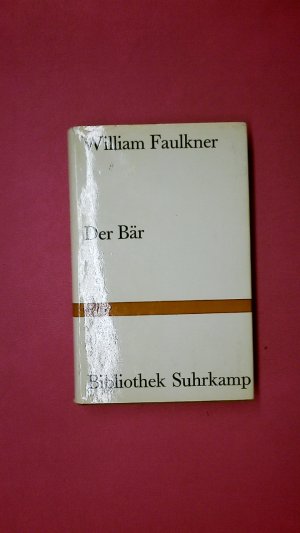 DER BÄR. Erzählung