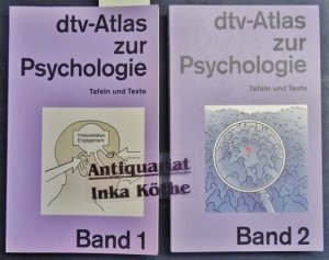 gebrauchtes Buch – Hellmuth Benesch – dtv-Atlas zur Psychologie Band 1 und 2 - komplett - dtv ; 3224 + 3225 -