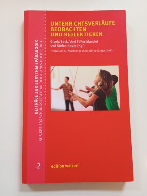 gebrauchtes Buch – Beck, Gisela; Föller-Mancini – Unterrichtsverläufe beobachten und reflektieren