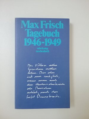 gebrauchtes Buch – Max Frisch – TAGEBUCH 1946-1949