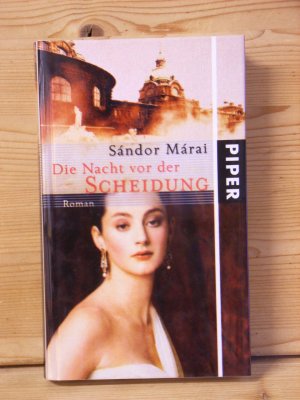 gebrauchtes Buch – Sándor Márai – "Die Nacht vor der Scheidung" Roman