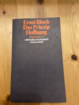 gebrauchtes Buch – Ernst Bloch – Werkausgabe: Band 5., Das Prinzip Hoffnung : in 5 Teilen. Kapitel 43-55