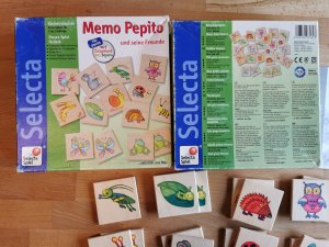 gebrauchtes Spiel – Memo Pepito - Memory - aus Holz