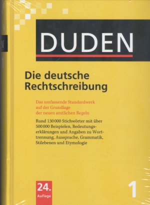 gebrauchtes Buch – Dudenredaktion – Der Duden - Die deutsche Rechtschreibung