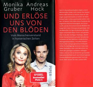 gebrauchtes Buch – Gruber, Monika; Hock – Und erlöse uns von den Blöden - Vom Menschenverstand in hysterischen Zeiten