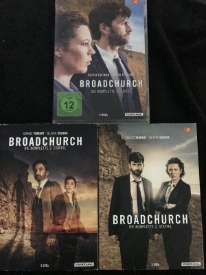 gebrauchter Film – Broadchurch Staffel 1 , 2 und 3