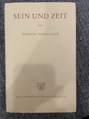 gebrauchtes Buch – Martin Heidegger – Sein und Zeit