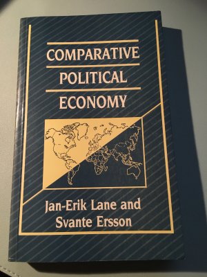 gebrauchtes Buch – Lane, Jan-Erik and Ersson – Comparative Political Economy