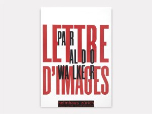 Lettre d'Image par Aldo Walker.