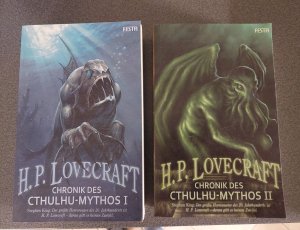 gebrauchtes Buch – Lovecraft, H. P – Chronik des Cthulhu-Mythos - Band I + II