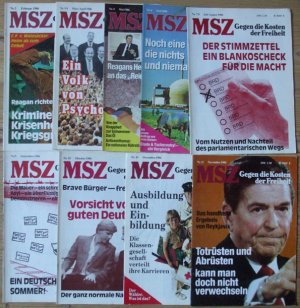 MSZ - Marxistische Streit- und Zeitschrift gegen die Kosten der Freiheit - Jahrgang 1986 - alle 10 Ausgaben komplett!