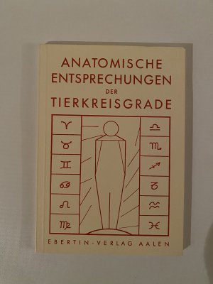 Anatomische Entsprechungen der Tierkreisgrade