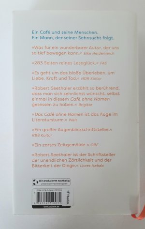 gebrauchtes Buch – Robert Seethaler – Das Café ohne Namen - Roman