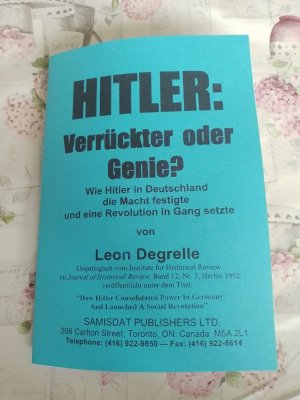 gebrauchtes Buch – Leon Degrelle – Hitler - Verrückter oder Genie?