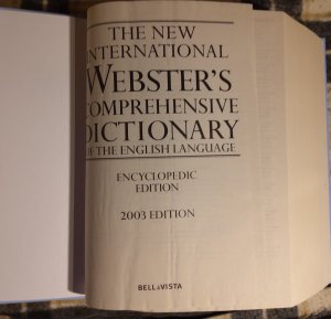 gebrauchtes Buch – The international Webster's comprehensive dictionary of the English language