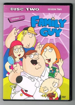 Family Guy Season 2  - Episodes 1-7, 8-14, 15-21  >   3 DVD´s