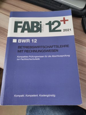 gebrauchtes Buch – Helmut Schedel – FABI Trainer 12+ 2021 Betriebswirtschaftslehre mit Rechnungswesen