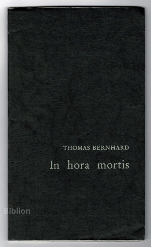 in hora mortis.