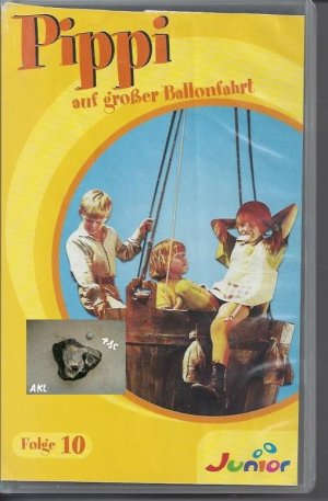 gebrauchter Film – Pippi auf großer Ballonfahrt, Folge 10, Astrid Lindgren, VHS