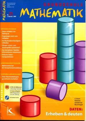 Grundschule Mathematik 21/2009: DATEN: ERHEBEN UND DEUTEN / mit Materialpaket (OVP - vollständig)