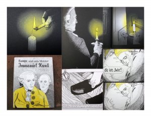 Lampe und sein Meister Immanuel Kant. Eine Graphic Novel von Antje Herzog. Illustrationen, Text und Einbandgestaltung von Antje Herzog. Buchherstellung […]