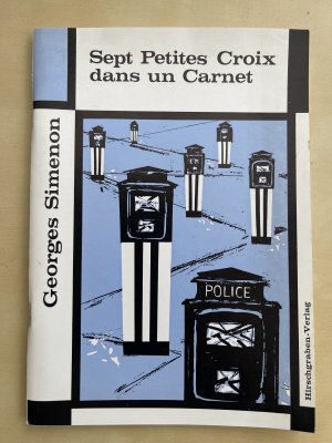 gebrauchtes Buch – Georges Simenon – Sept Petites Croix dans un Carnet