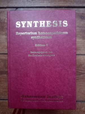 Synthesis. Repertorium homoeopathicum syntheticum. Edition 7