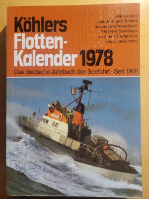 gebrauchtes Buch – Prager, Hans Georg – Köhlers Flottenkalender 1978