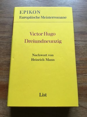 gebrauchtes Buch – Victor Hugo  – Dreiundneunzig