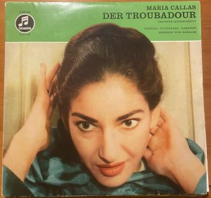 gebrauchter Tonträger – Maria Callas – Maria-Callas, der Troubadour