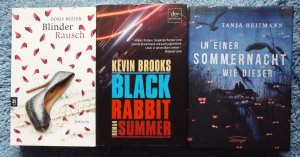 gebrauchtes Buch – 3x - Doris Bezler + Kevin Brooks + Tanja Heitmann – Blinder Rausch + Black Rabbit Summer + In einer Sommernacht wie dieser