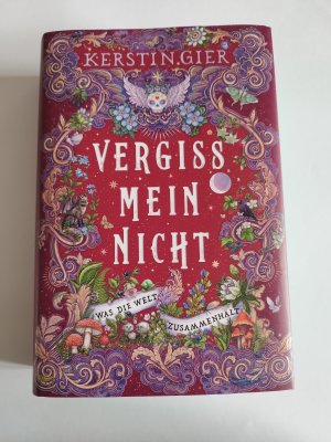 gebrauchtes Buch – Kerstin Gier – Vergissmeinnicht - Was die Welt zusammenhält - Das Finale der gefeierten Fantasy-Trilogie – das perfekte Weihnachtsgeschenk mit leuchtendem Farbschnitt