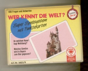 Wer kennt die Welt ? - 480 Fragen & Antworten + Punktekarten* Quiz ASS