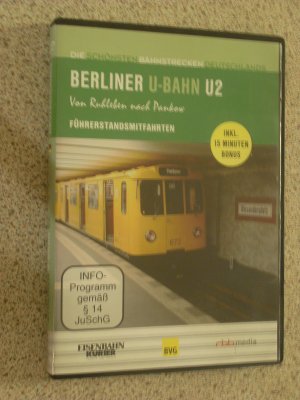 berliner u-bahn u2 von ruhleben nach pankow - führerstandsmitfahrten