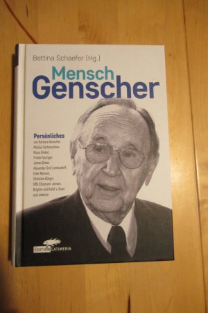 gebrauchtes Buch – Bettina Schaefer – Mensch Genscher