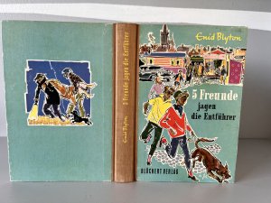 antiquarisches Buch – Enid Blyton – Fünf Freunde jagen die Entführer (1965)