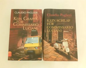 2 X Claudio Paglieri - Kein Grappa für Commissario Luciani + Kein Schlaf für Commissario Luciani