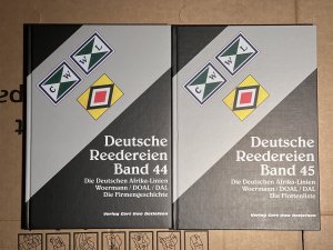 Deutsche Reedereien Bd. 44 + 45 - Die Deutschen Afrik-Linien, Woermann / DOAL / DAL