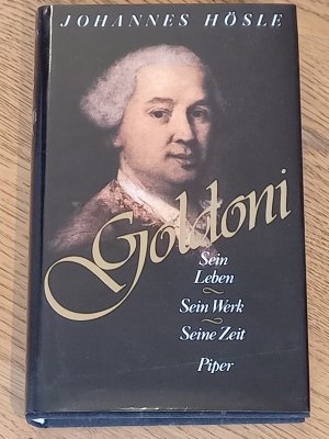 gebrauchtes Buch – Johannes Hösle – Carlo Goldoni - Sein Leben, sein Werk, seine Zeit