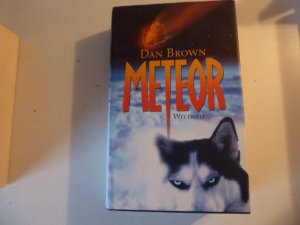 gebrauchtes Buch – Dan Brown – Meteor. Roman / Thriller. Hardcover mit Schutzumschlag