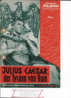 antiquarisches Buch – Arpad De Riso – Julius  Caesar-Der Tyrann von Rom-DOMINIQUE WILMS-FILMPROGRAMM-IFB:6331