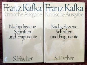 Schriften - Tagebüch - Briefe. Kritische Ausgabe. Nachgelassene Schriften und Fragmente I. Text- und Apparatband. Hrsg. v. Malcom Pasley