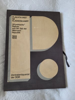 Plakatkunst im Klassenkampf 1924 - 1932. 24 politische Plakate der Weimarer Republik Hardcover)